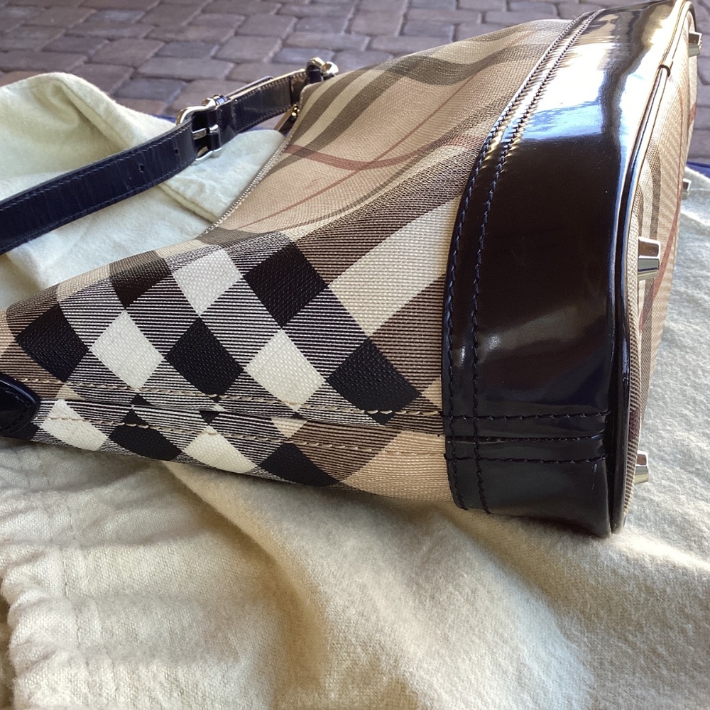 Burberry shoulder bag super nova check pattern - Picture 9 of 16